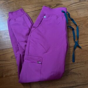 Figs High Waisted Zamora Jogger Scrubs.